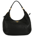Vitello Daino Hobo, &pound;495, Handbags, Black, Leather, Front view